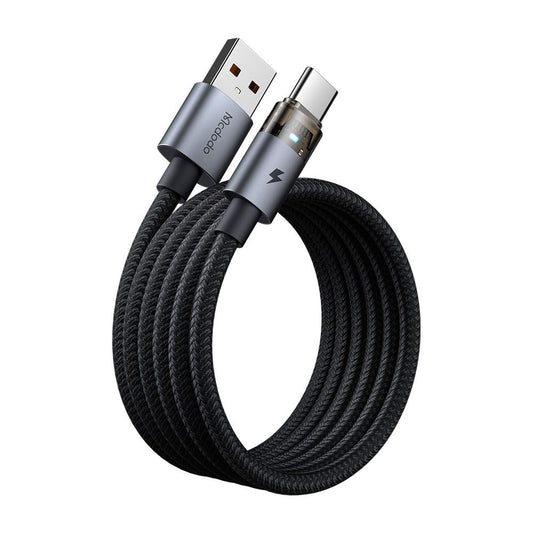 Datový a nabíjecí kabel USB-A - USB-C McDodo CA-6890, 66W, 1.2m, černý