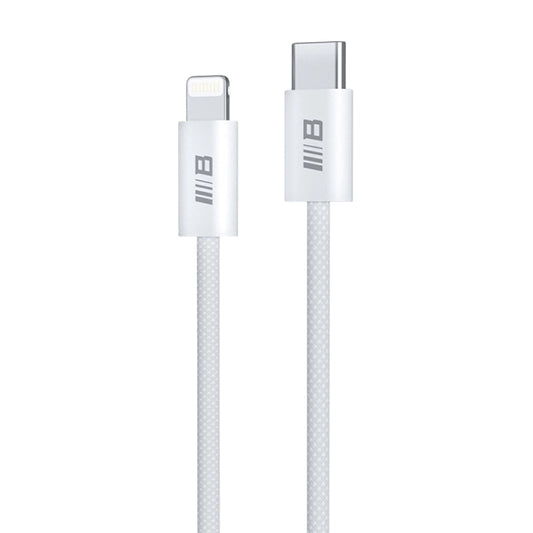 Datový a nabíjecí kabel USB-C - Lightning Blueo, 20W, 1.2m, Bílý
