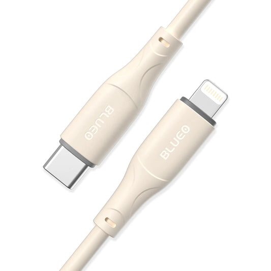 Datový a nabíjecí kabel USB-C - Lightning Blueo Ape Legend, 20W, 1,5m, šedý