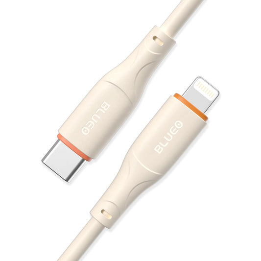 Datový a nabíjecí kabel USB-C - Lightning Blueo Ape Legend, 20W, 1.5m, Oranžový