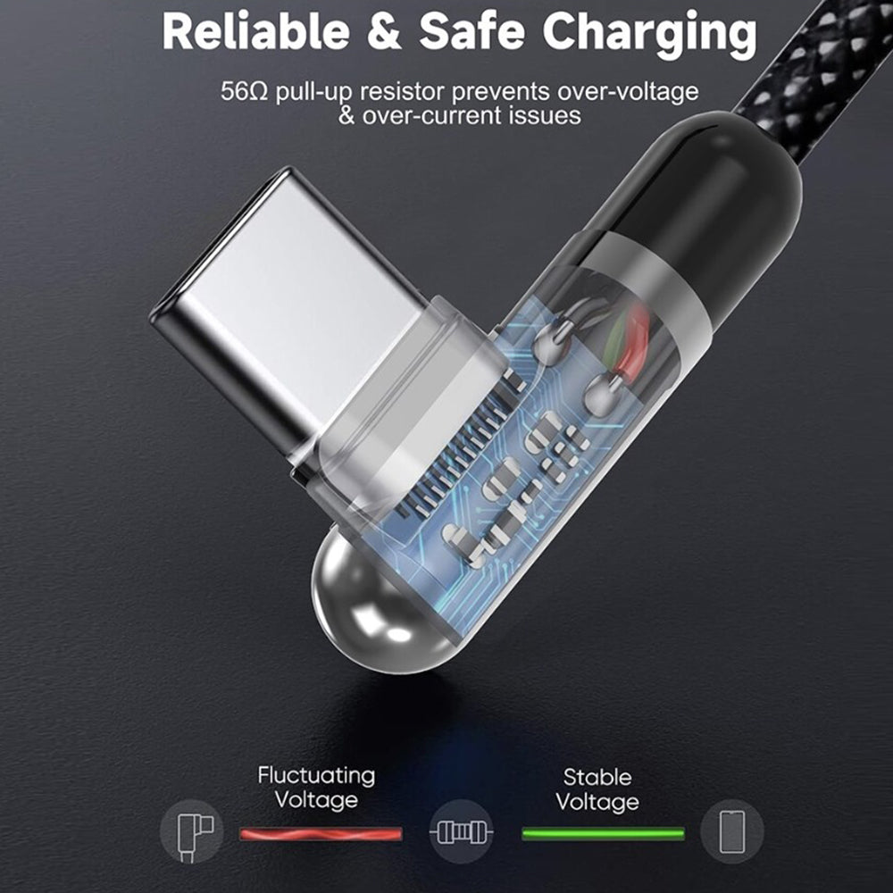 Datový a nabíjecí kabel USB-C - Lightning Lito LD13CL, 30W, 1m, černý