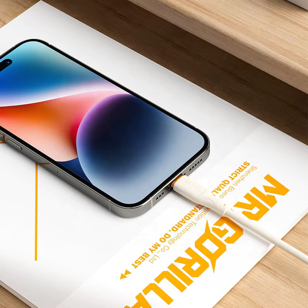 Datový a nabíjecí kabel USB-C - USB-C Blueo Ape Legend, 100W, 1.5m, šedý