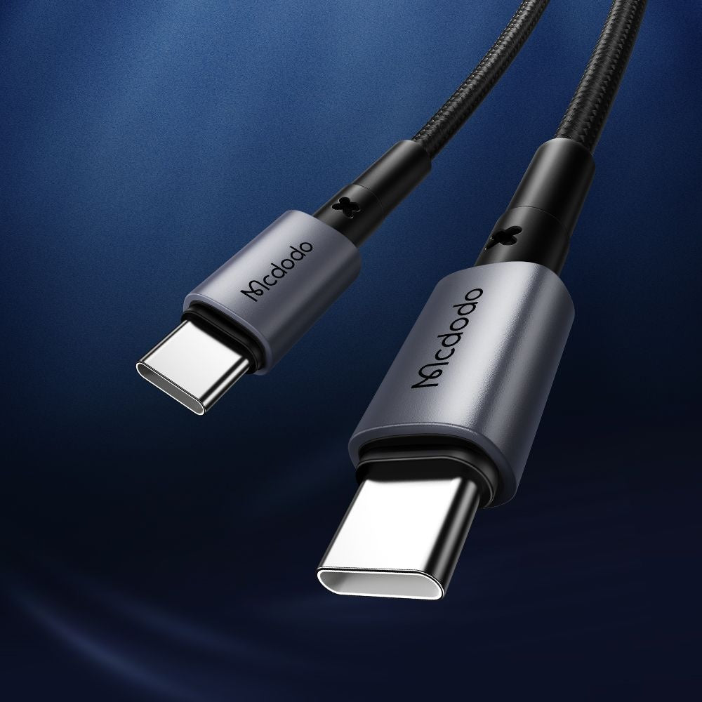 Datový a nabíjecí kabel USB-C - USB-C McDodo CA-3130, 65W, 1m, černý