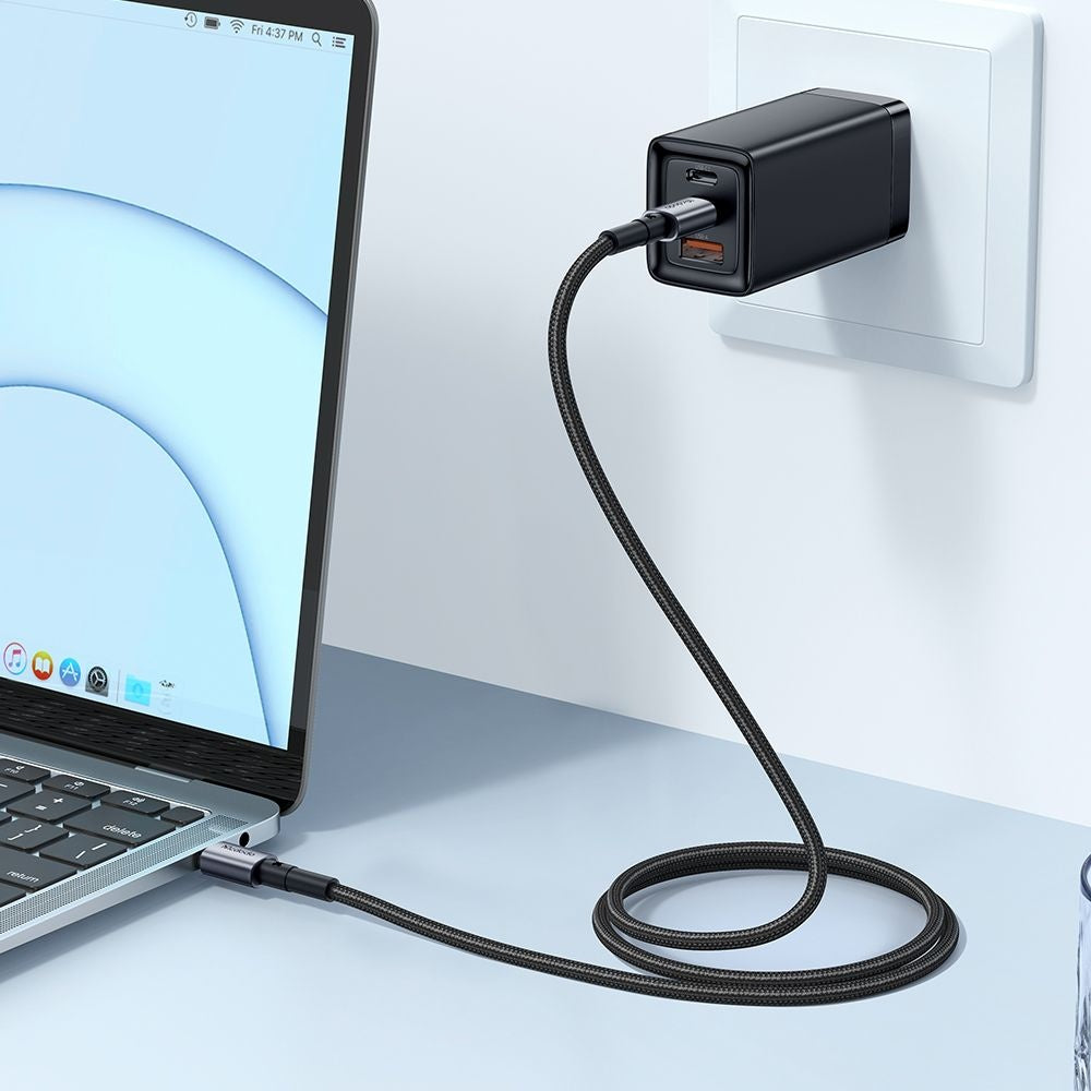 Datový a nabíjecí kabel USB-C - USB-C McDodo CA-3130, 65W, 1m, černý