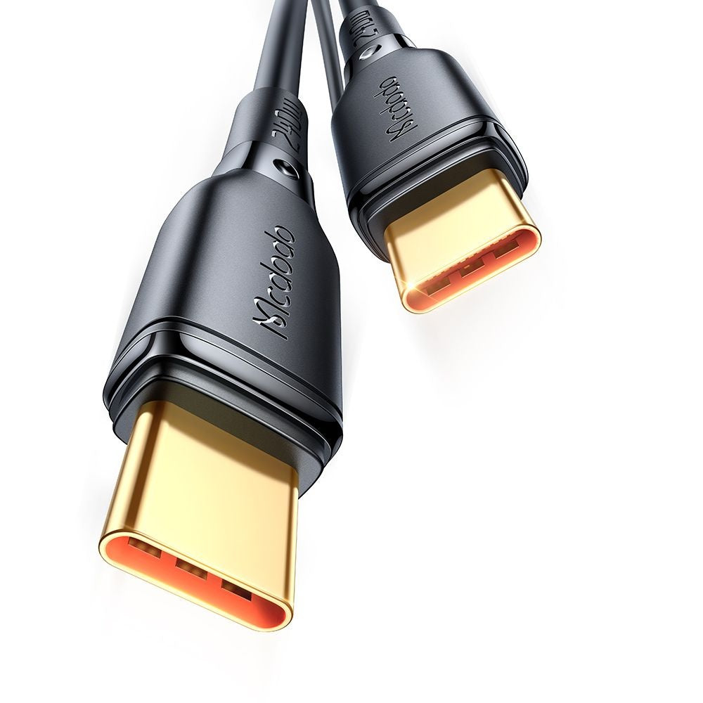 Datový a nabíjecí kabel USB-C - USB-C McDodo CA-3310, 240W, 1.2m, černý