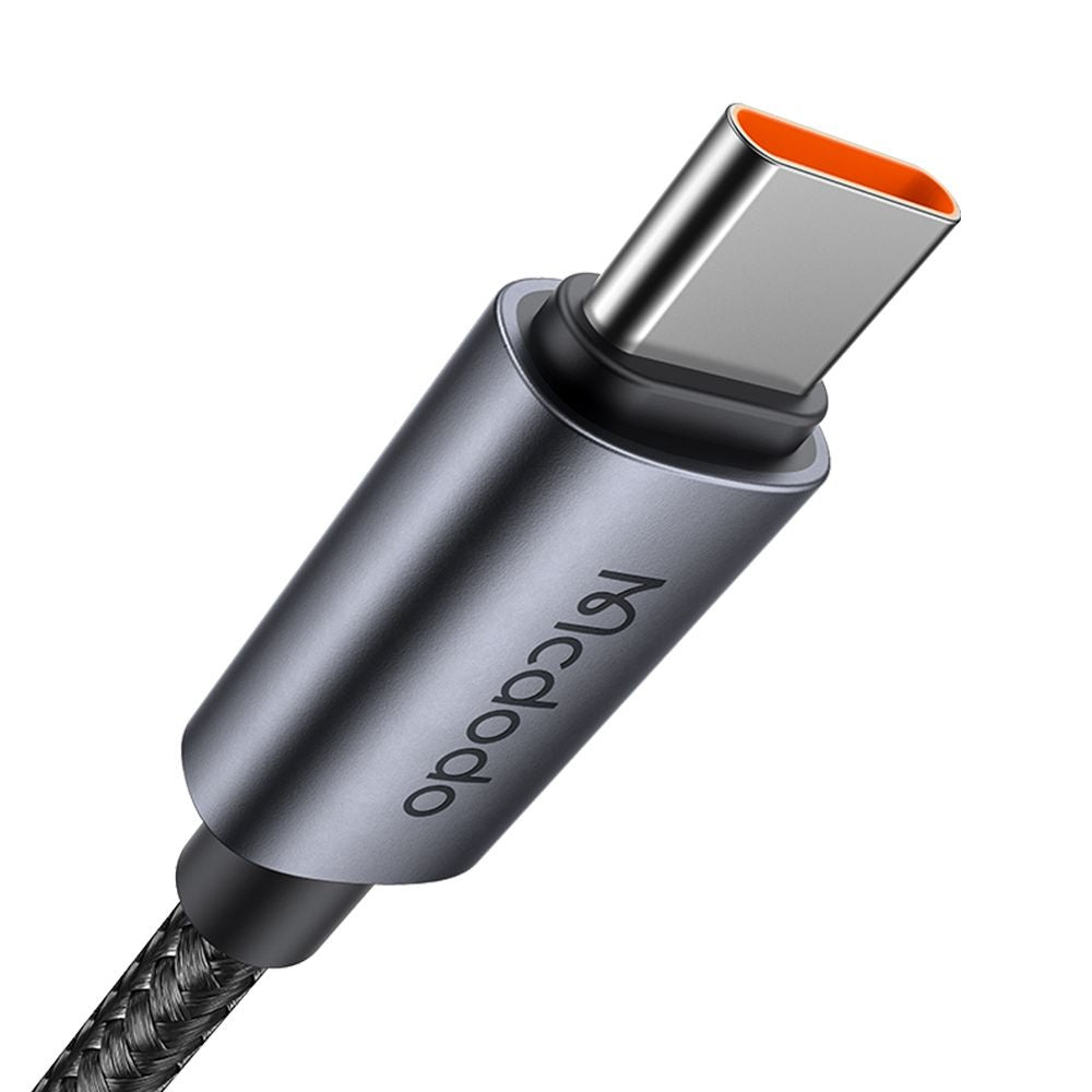 Datový a nabíjecí kabel USB-C - USB-C McDodo CA-5610 Display, 100W, 1.2m, Černý