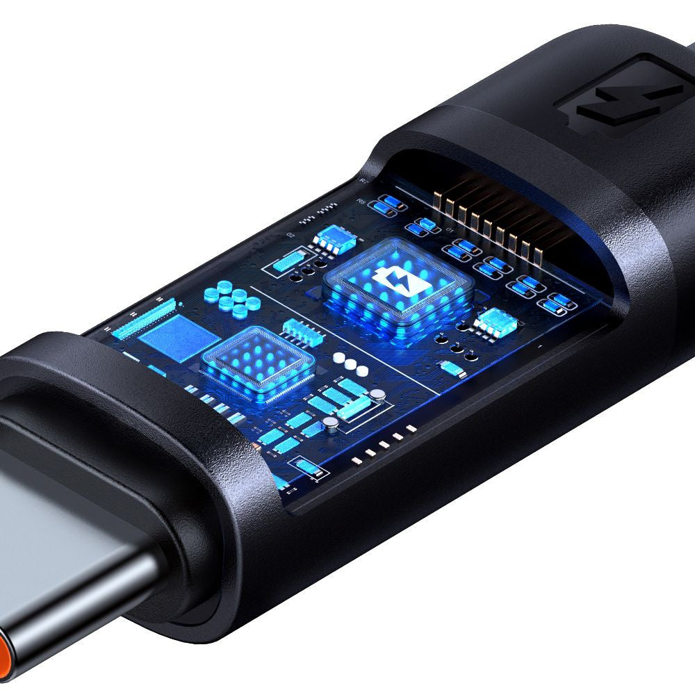 Datový a nabíjecí kabel USB-C - USB-C McDodo CA-5780 Bat Display, 60W, 1.2m, Černý