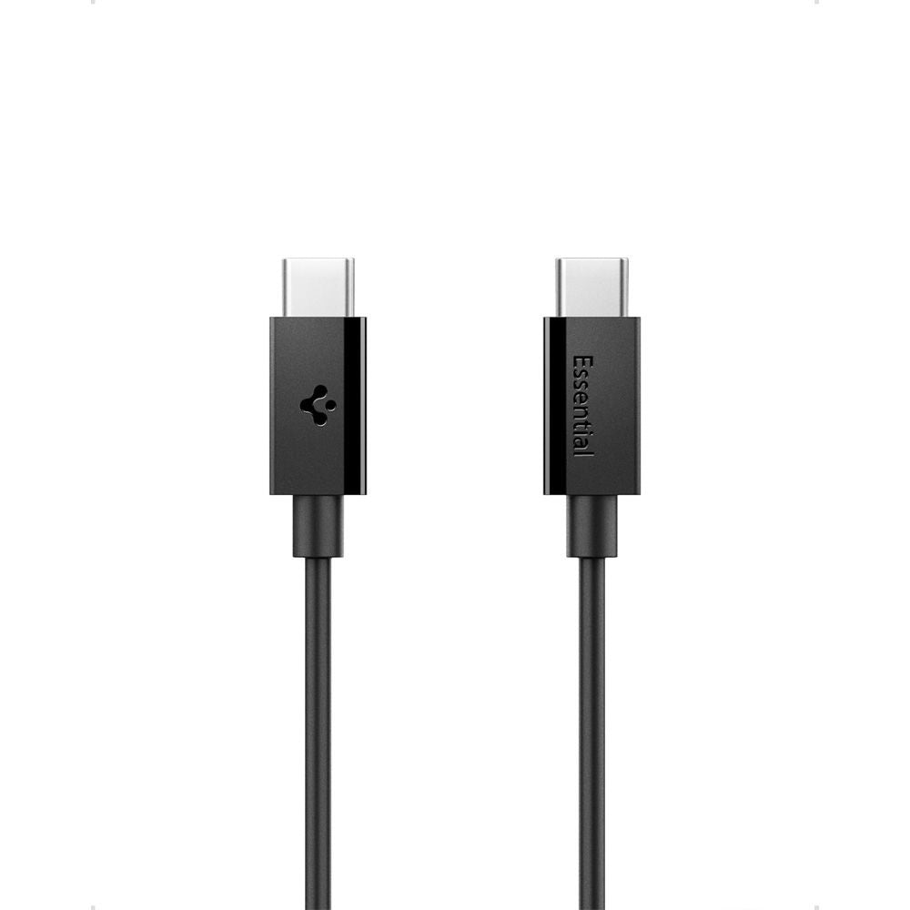Datový a nabíjecí kabel USB-C - USB-C Spigen Essential, 60W, 1m, Černý ACA08718