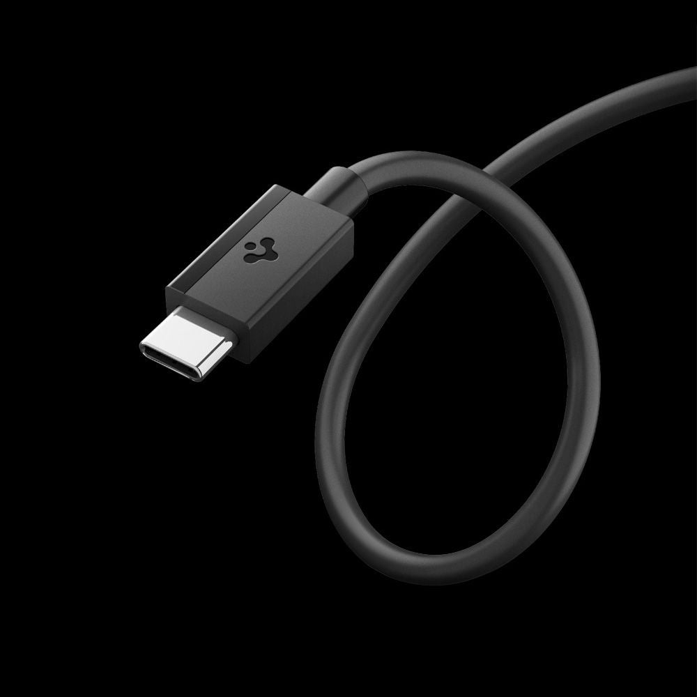 Datový a nabíjecí kabel USB-C - USB-C Spigen Essential, 60W, 1m, Černý ACA08718