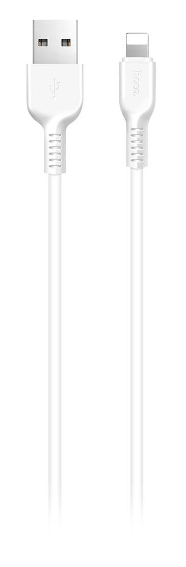 Datový a nabíjecí kabel USB-A - Lightning HOCO Flash X20, 18W, 1m, Bílý