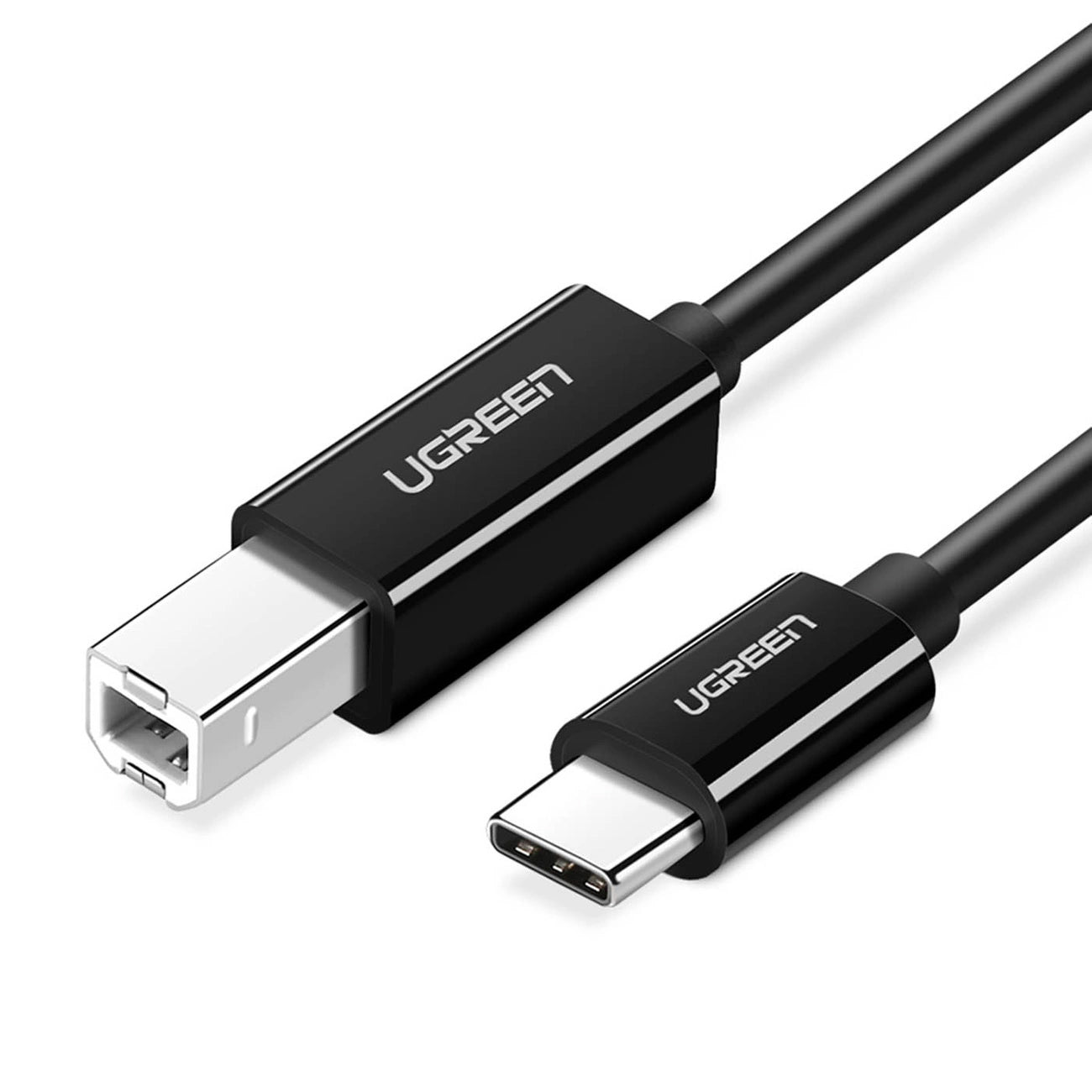 USB-C - USB-B, 2 m, černá