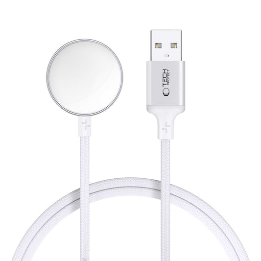 Tech-Protect MC02 UltraBoost Charging Cable for Apple Watch Series, White