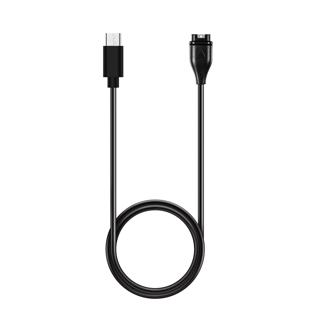Nabíjecí kabel Techsuit TGC2 pro Garmin Watch Fenix / vivoactive Series, USB-C, Černý