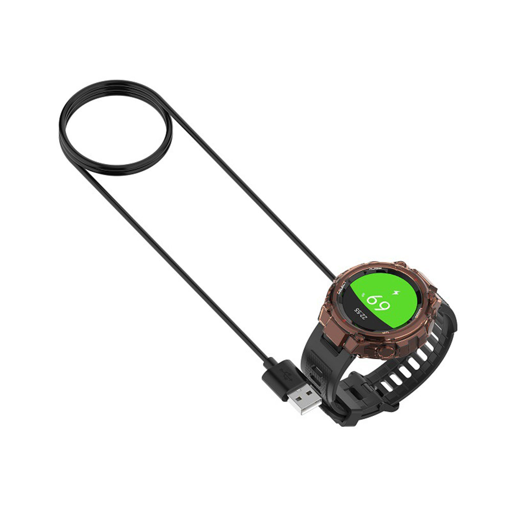 Nabíjecí kabel Techsuit THA2 pro Amazfit Watch Series, USB-A, Černý