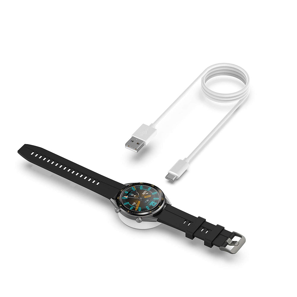 Kabel pro nabíjení Techsuit THC3 pro Honor Watch / Huawei Watch Series, USB-A, Bílý