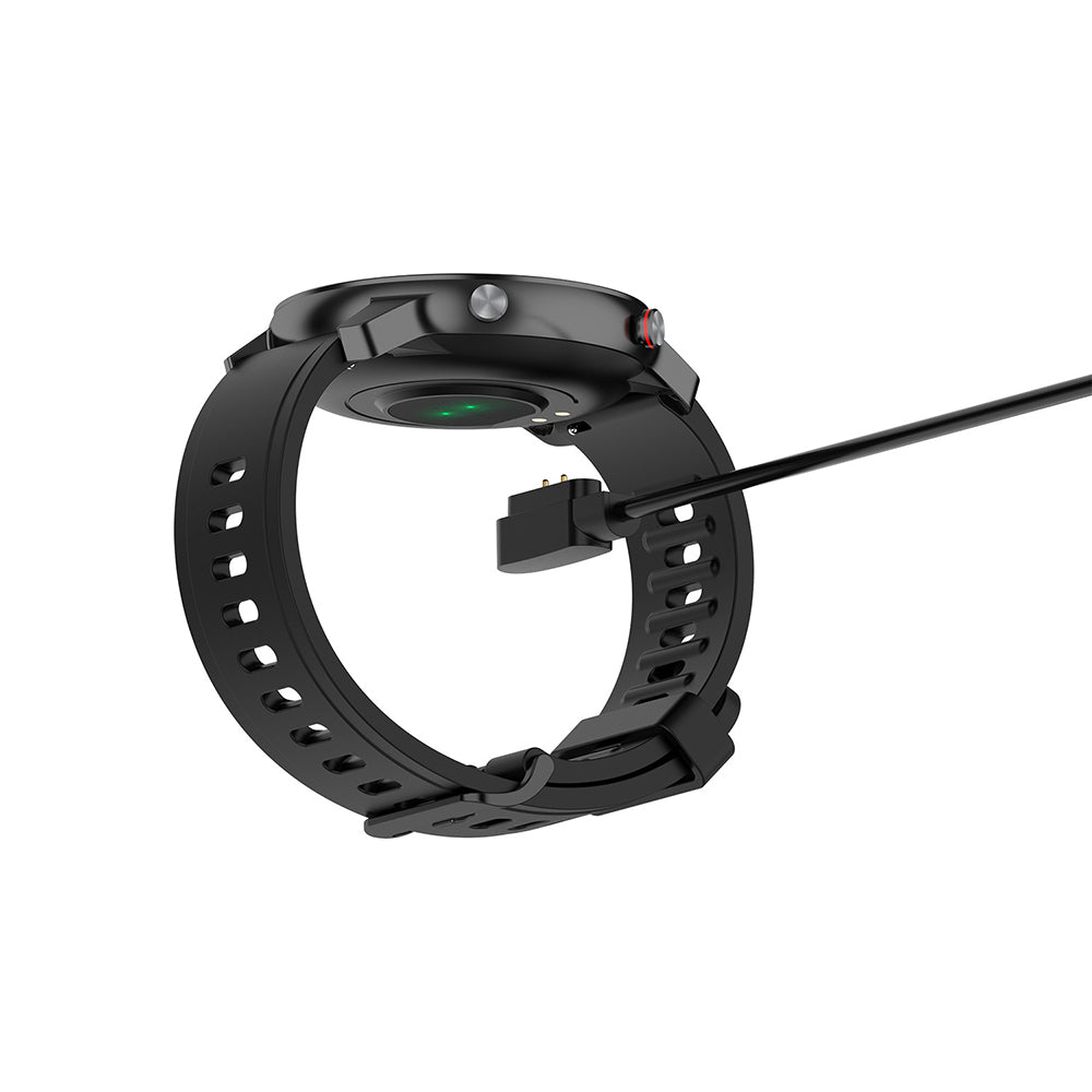 Nabíjecí kabel Techsuit TXC4 pro Oneplus Nord Watch / Haylou Bling LS12 / RT LS05S, USB-A, černý
