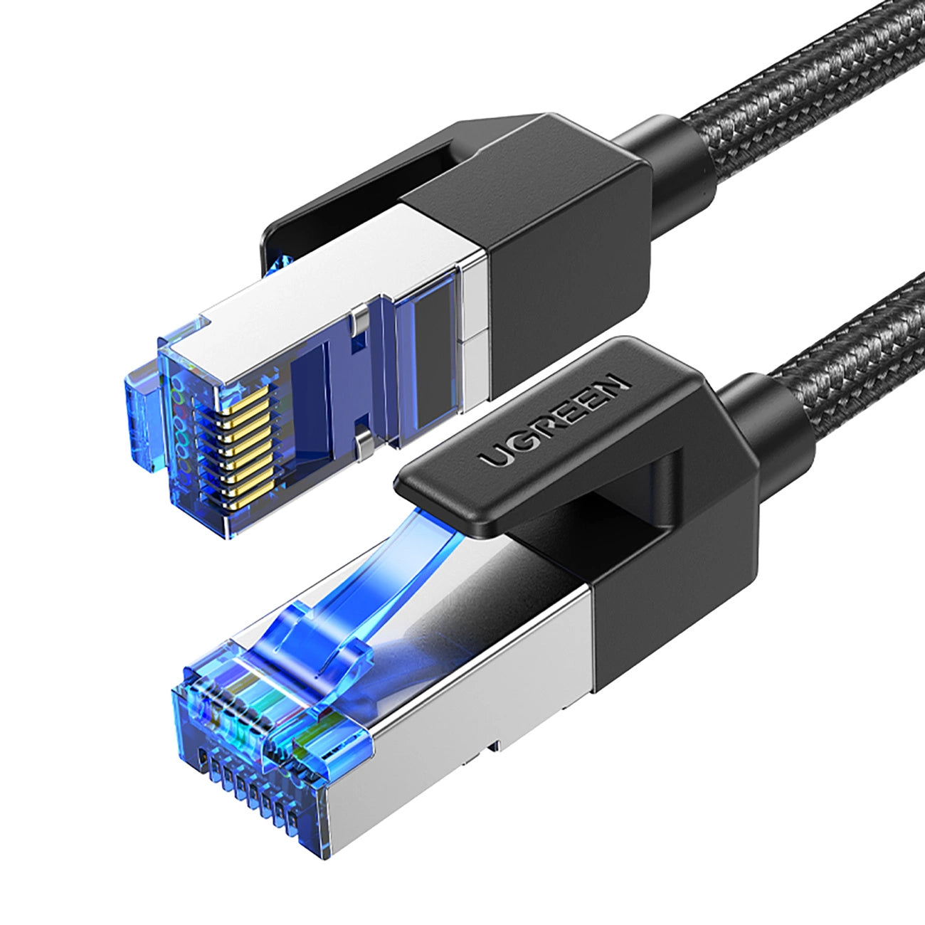 Síťový kabel UGREEN NW153, UTP, Cat8, 1.5m, černý