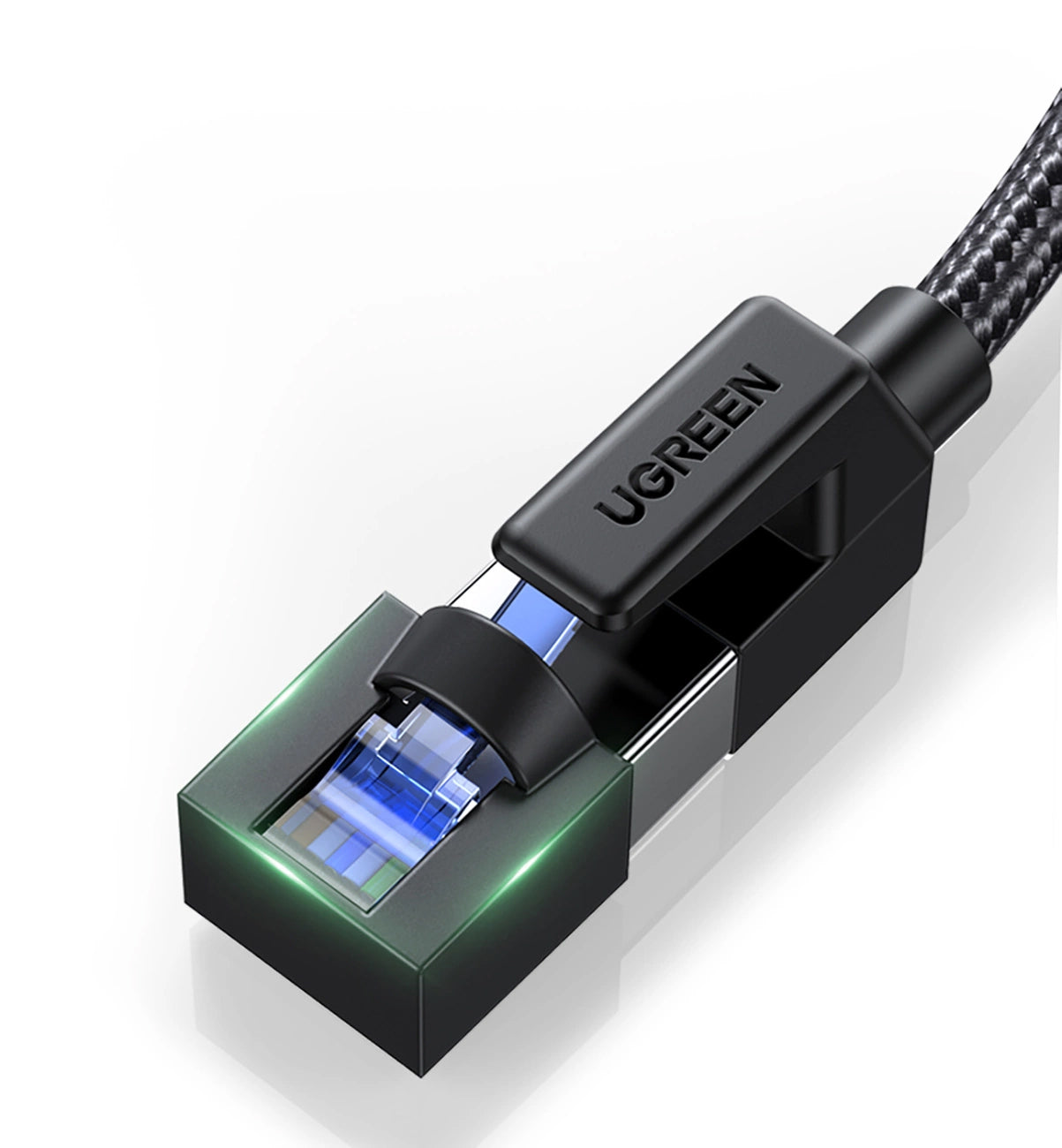Síťový kabel UGREEN NW153, UTP, Cat8, 1.5m, černý