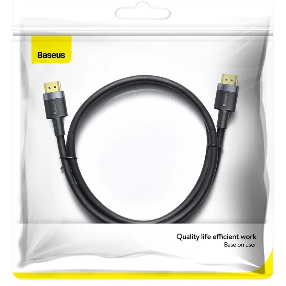 Video kabel Baseus Cafule, HDMI - HDMI, 4K, 2m, černý CADKLF-F01