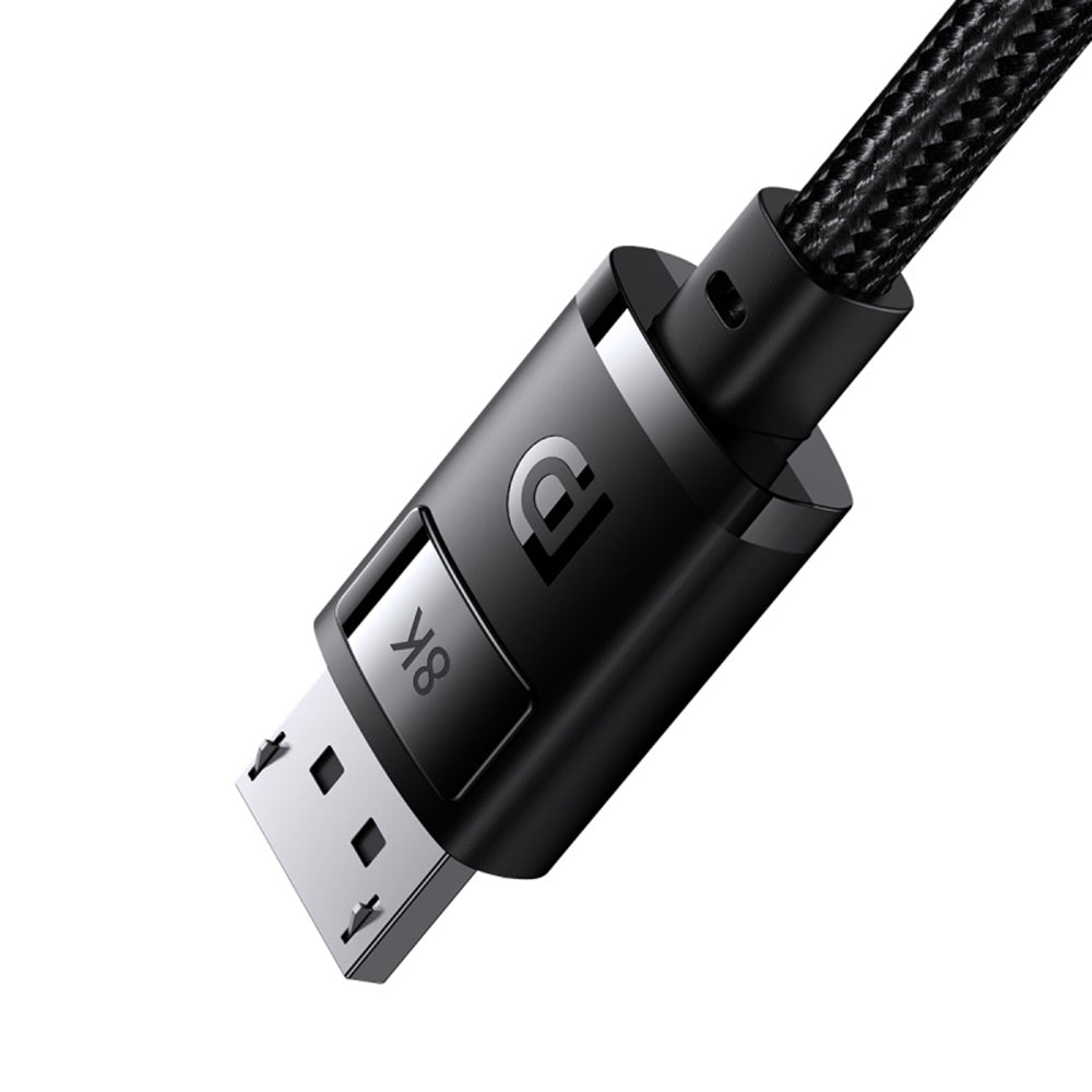 Video kabel Baseus High Definition, DisplayPort - DisplayPort, 8K, 1,5 m, černý B00633706111-01
