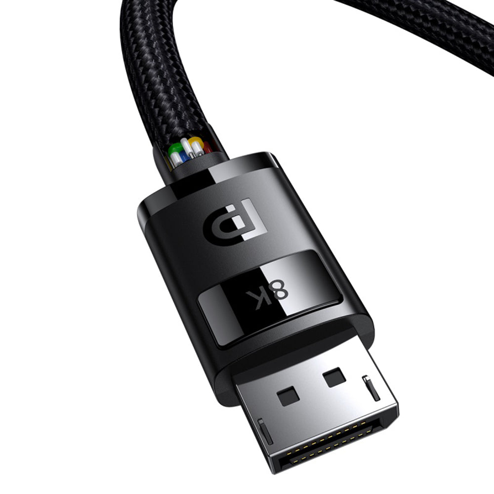 Video kabel Baseus High Definition, DisplayPort - DisplayPort, 8K, 1,5 m, černý B00633706111-01