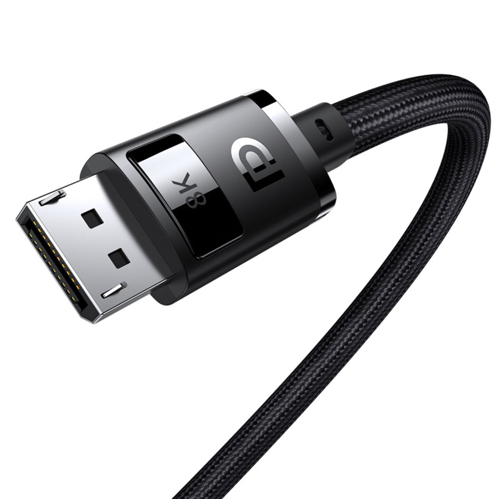 Video kabel Baseus High Definition, DisplayPort - DisplayPort, 8K, 1,5 m, černý B00633706111-01