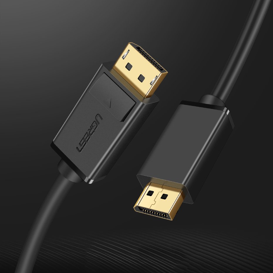 Video kabel UGREEN DP102, DisplayPort - DisplayPort, 4K, 1.5m, černý