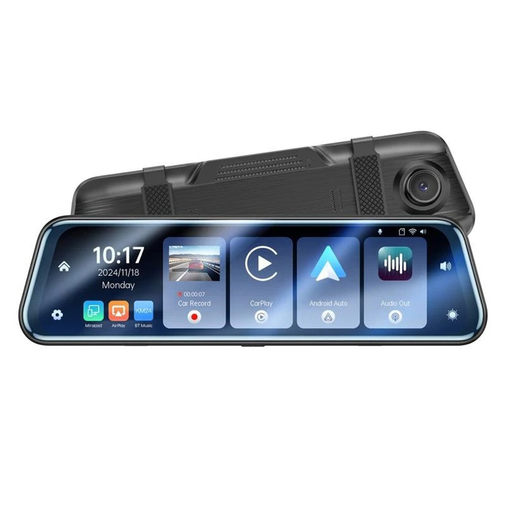 Auto kamera Yesido KM24 s Carplay / Android Auto, 4K, Displej 9.66 palce