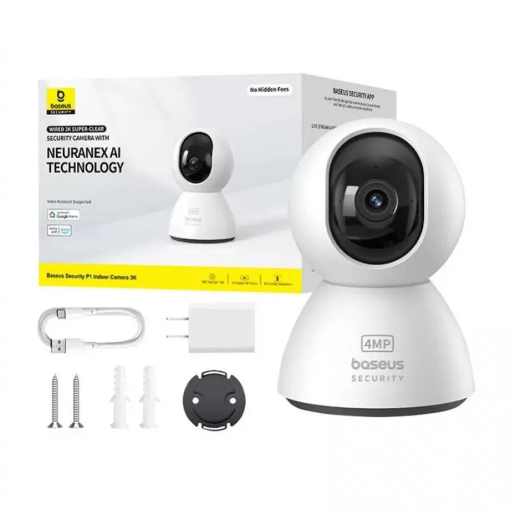 Baseus P1 Surveillance Camera, Wi-Fi, 3K, Indoor S0ST002130