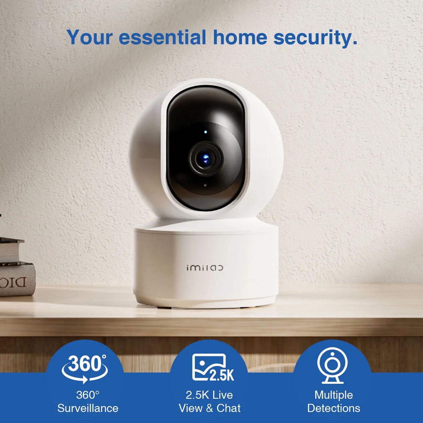 Kamera iMILAB C21 MI, Wi-Fi, 2.5K, Interiér