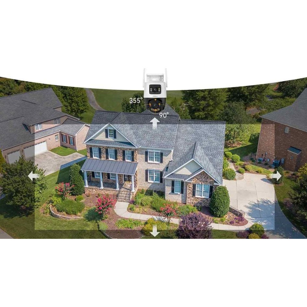 Kamera Imou Cruiser Dual 2 Pro, Wi-Fi, 2.5K + 2.5K, IP65, venkovní, bílá IPC-S7XFP-8U0WED