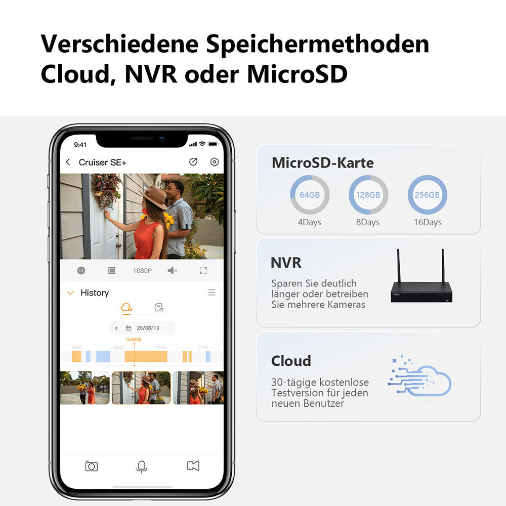 Kamera Imou Cruiser SE+, Wi-Fi, 3K, IP66, venkovní, bílá IPC-K7CP-5H1WE
