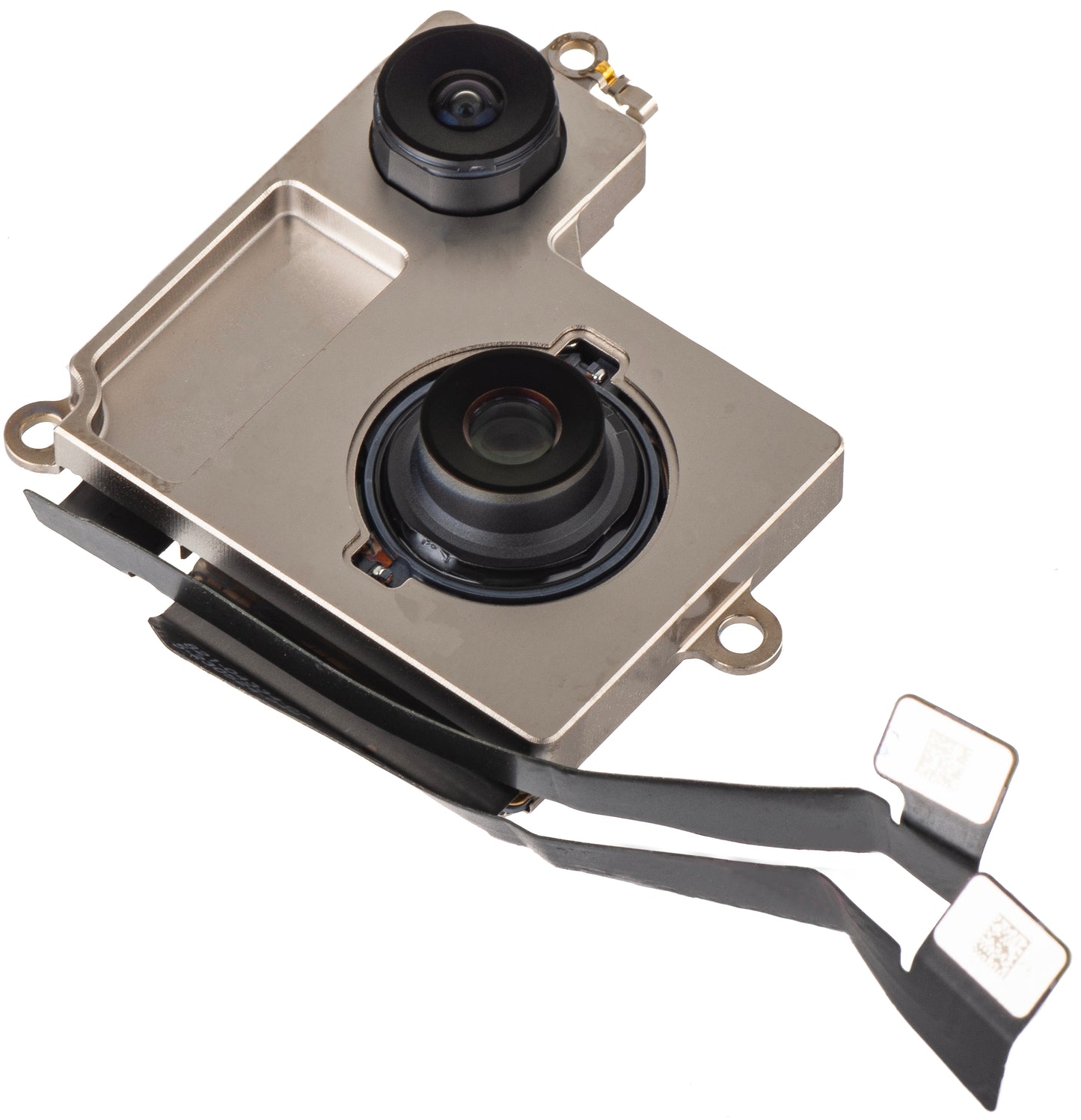 Zadní kamera Apple iPhone 15, s páskou