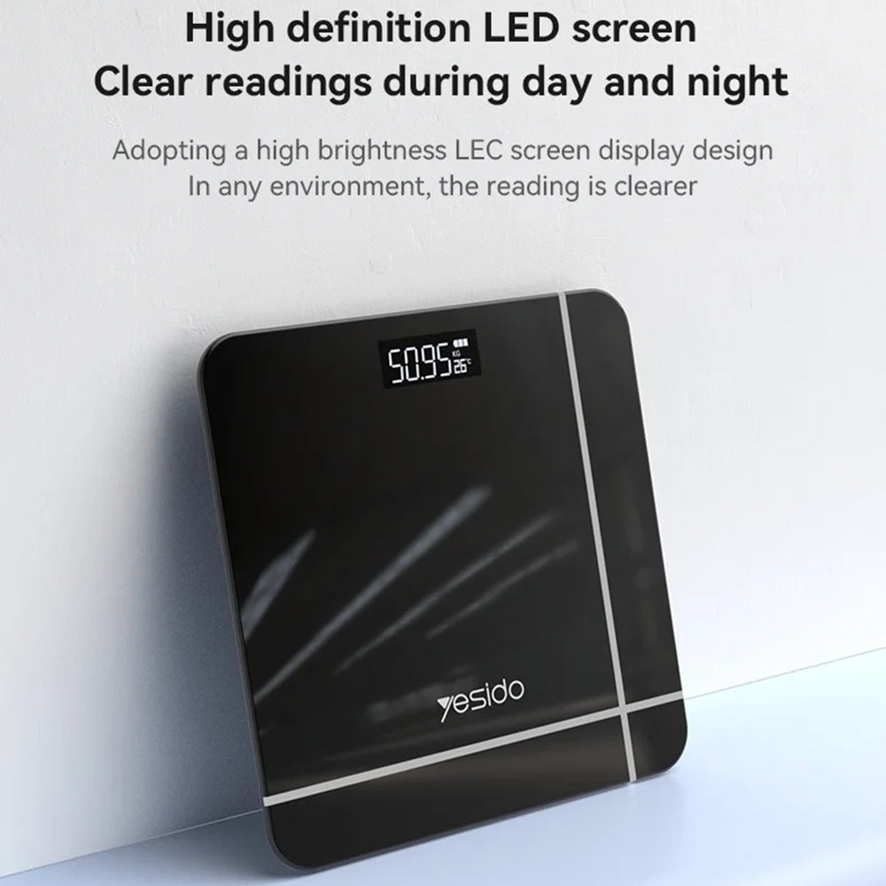 Digitální váha Yesido MG09, Černá