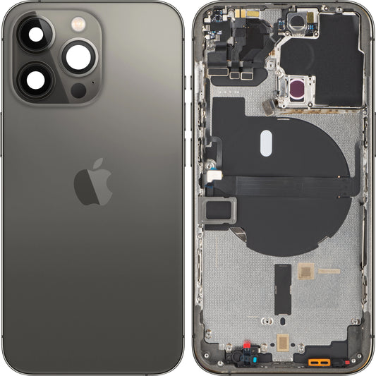 Kryt baterie Apple iPhone 13 Pro, se středovým pouzdrem, černý (grafitový), Swap