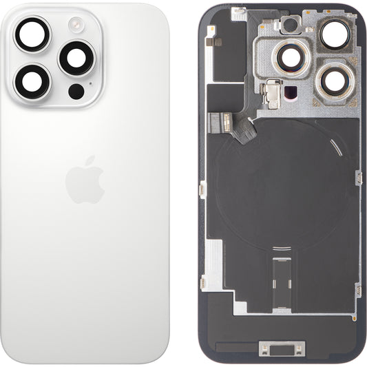 Kryt baterie Apple iPhone 16 Pro, Bílý (White Titanium), Swap