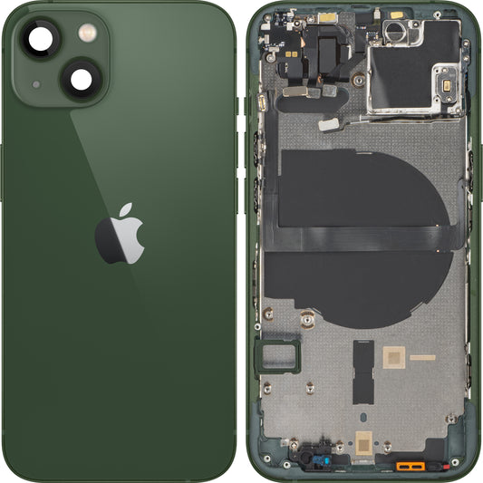 Kryt baterie Apple iPhone 13, s prostředním krytem, zelený, Swap