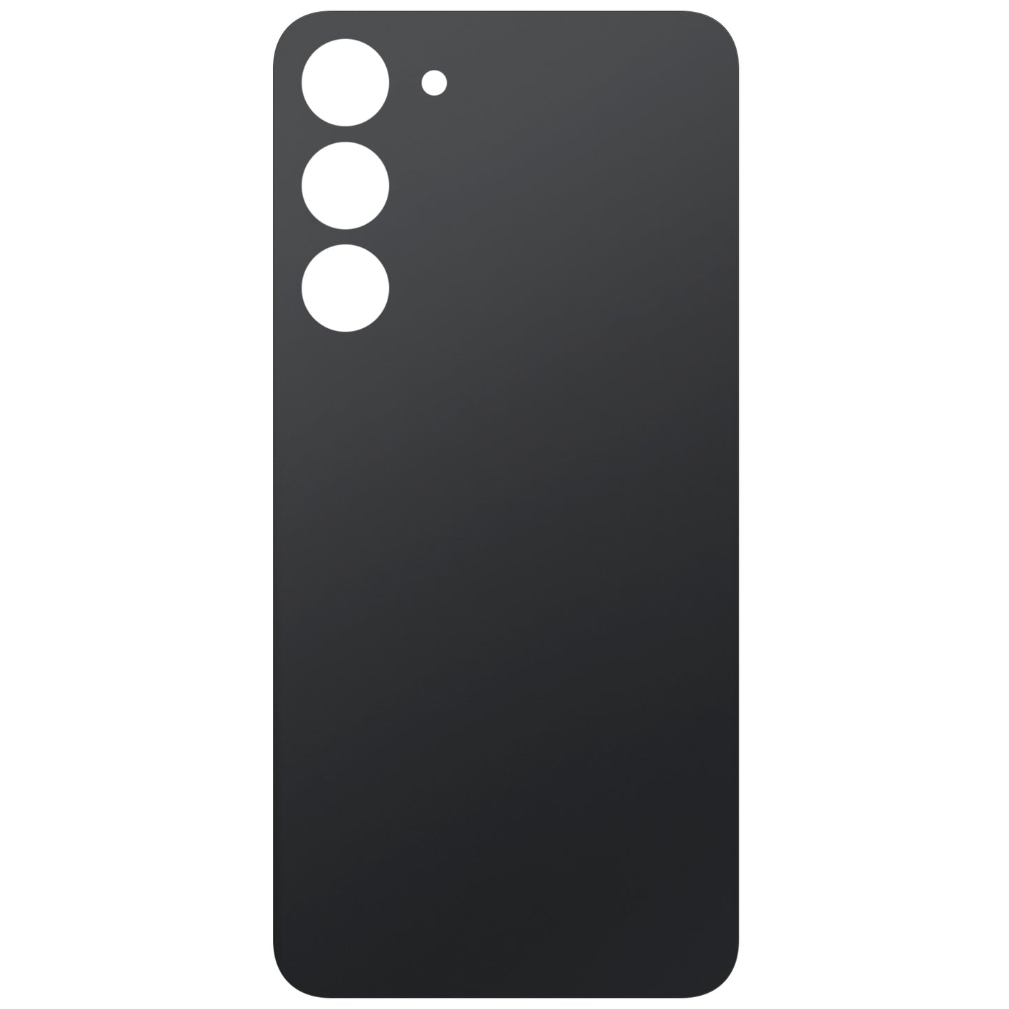Zadní kryt baterie kompatibilní se Samsung Galaxy S23+ S916, černý