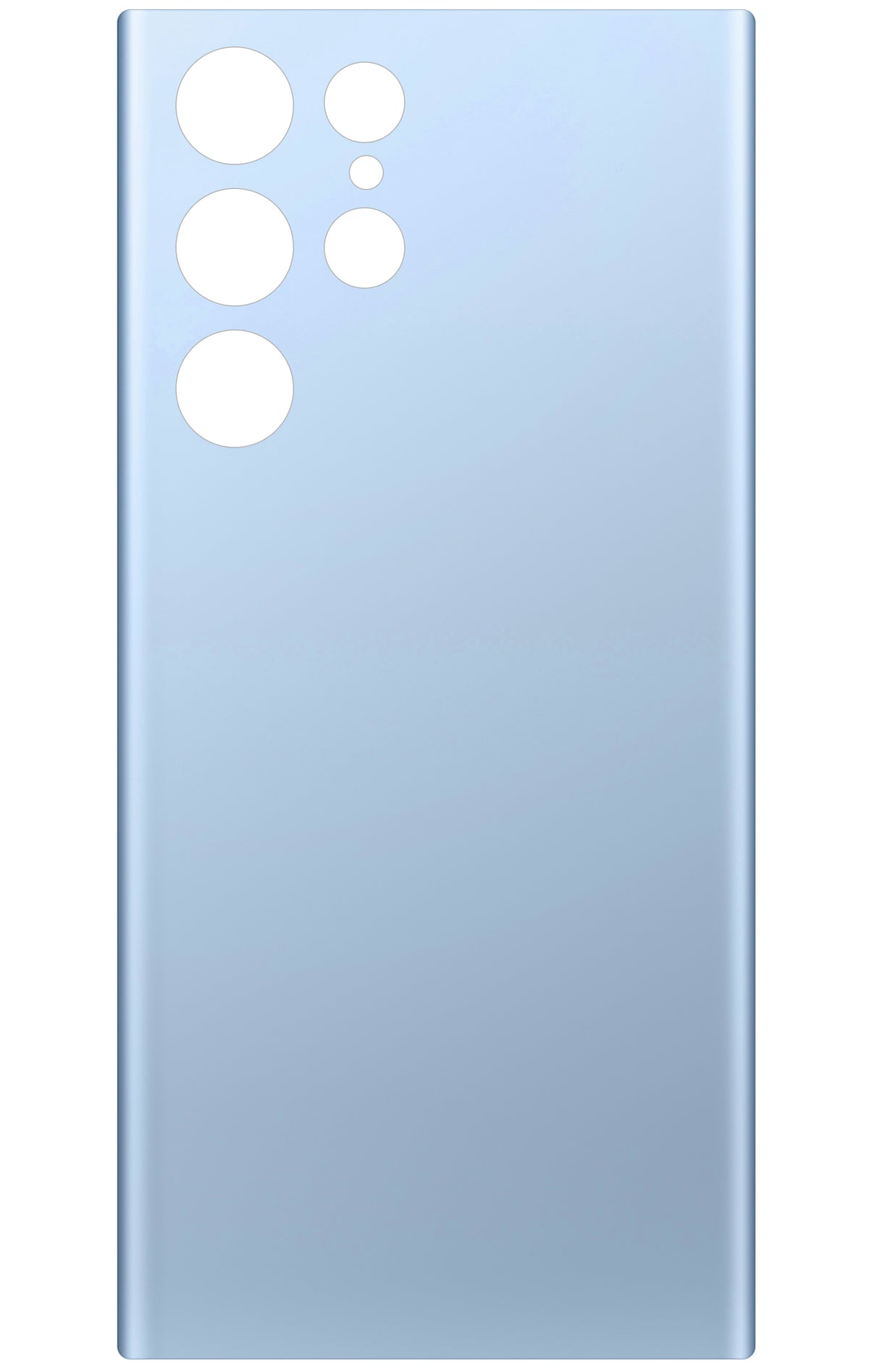 Battery Cover compatible with Samsung Galaxy S22 Ultra 5G S908, Blue