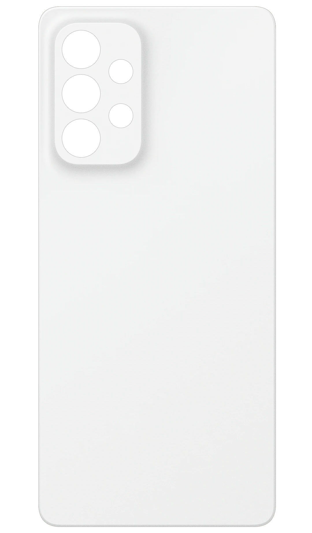 Kryt baterie kompatibilní se Samsung Galaxy A53 5G A536, bílý