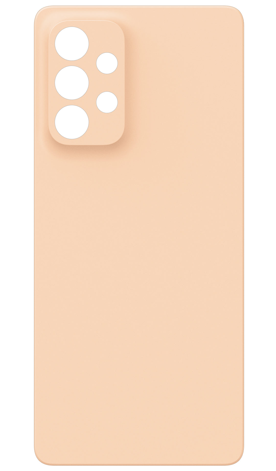 Battery Cover compatible with Samsung Galaxy A53 5G A536, Orange