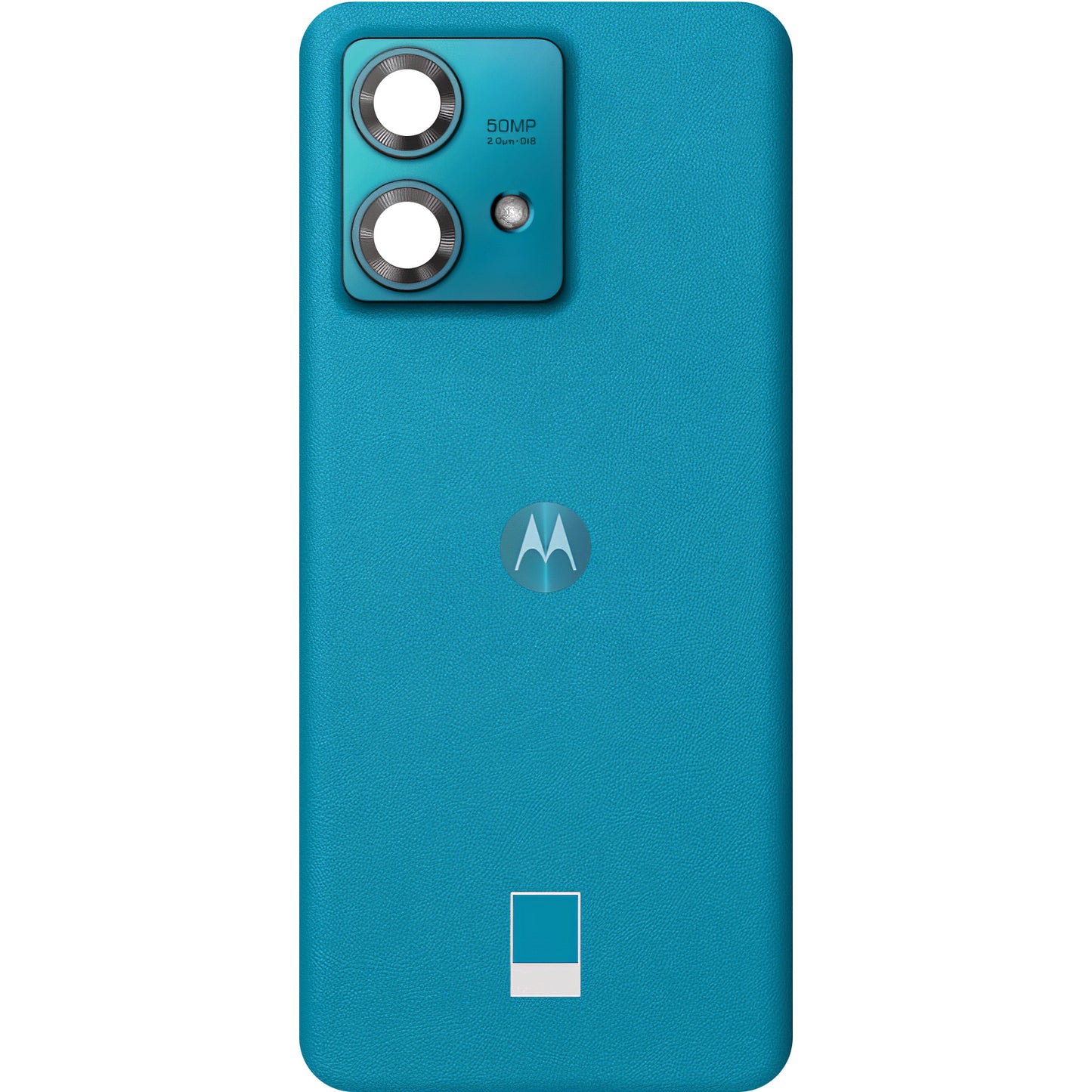 Zadní kryt baterie Motorola Edge 40 Neo, modrý (Caneel Bay), servisní balíček 5S58C23170