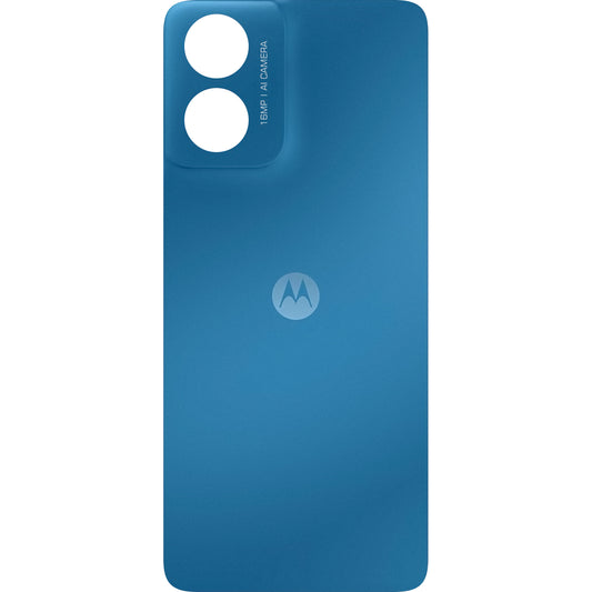 Kryt baterie Motorola Moto G04, modrý (saténově modrý), servisní balení 5S58C23912