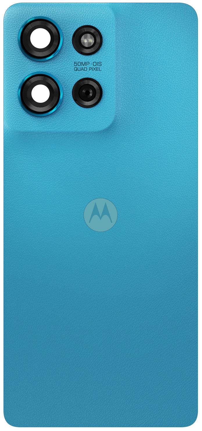 Zadní kryt baterie Motorola Moto G75, modrý (Aqua Blue), servisní balíček 5S58C28852