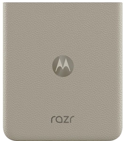 Kryt baterie Motorola Razr 2024 / Razr 50, Krémová (Pumice Stone), Servisní balíček SL98E12657