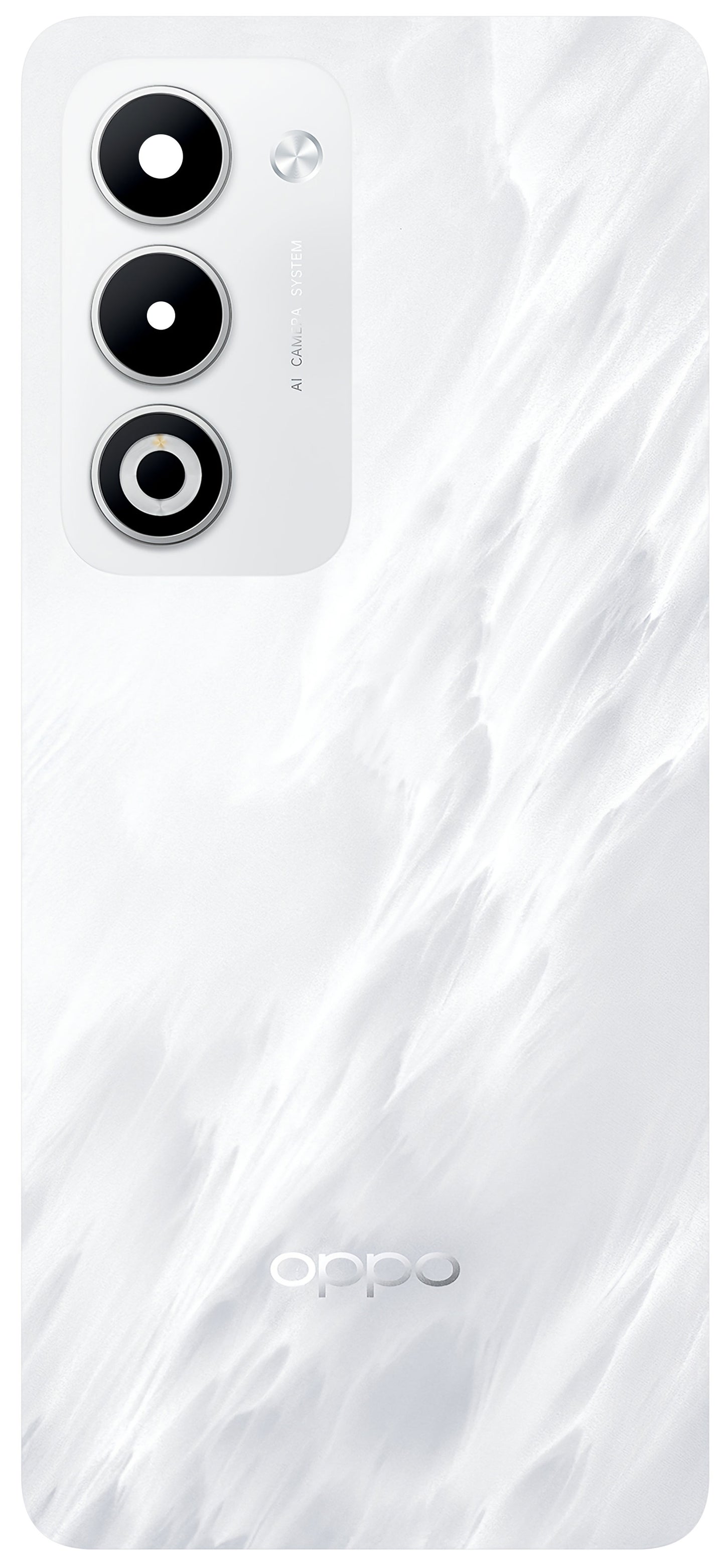 Kryt baterie Oppo A5 4G, Bílý (Mist White), Service Pack 621033000658