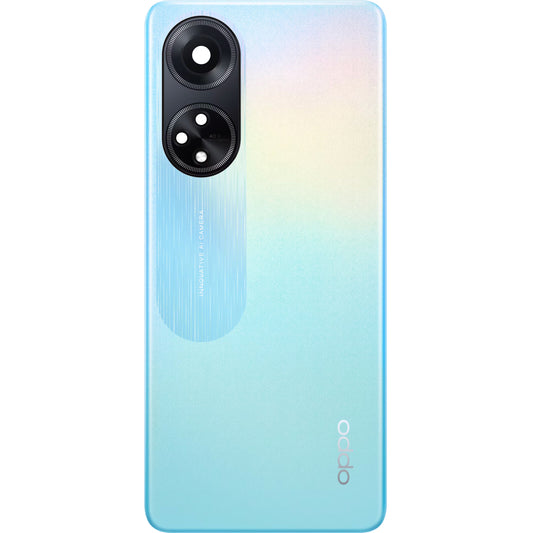 Kryt baterie Oppo A98, modrý (Dreamy Blue), servisní balení 621033000044