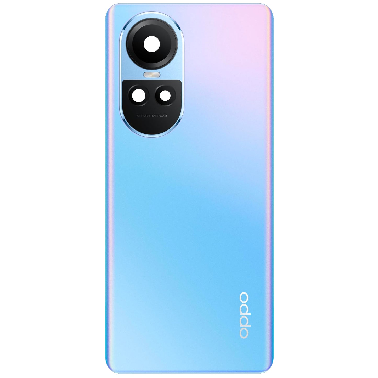 Kryt baterie Oppo Reno10, modrý (ledově modrý), servisní balení 621033000093