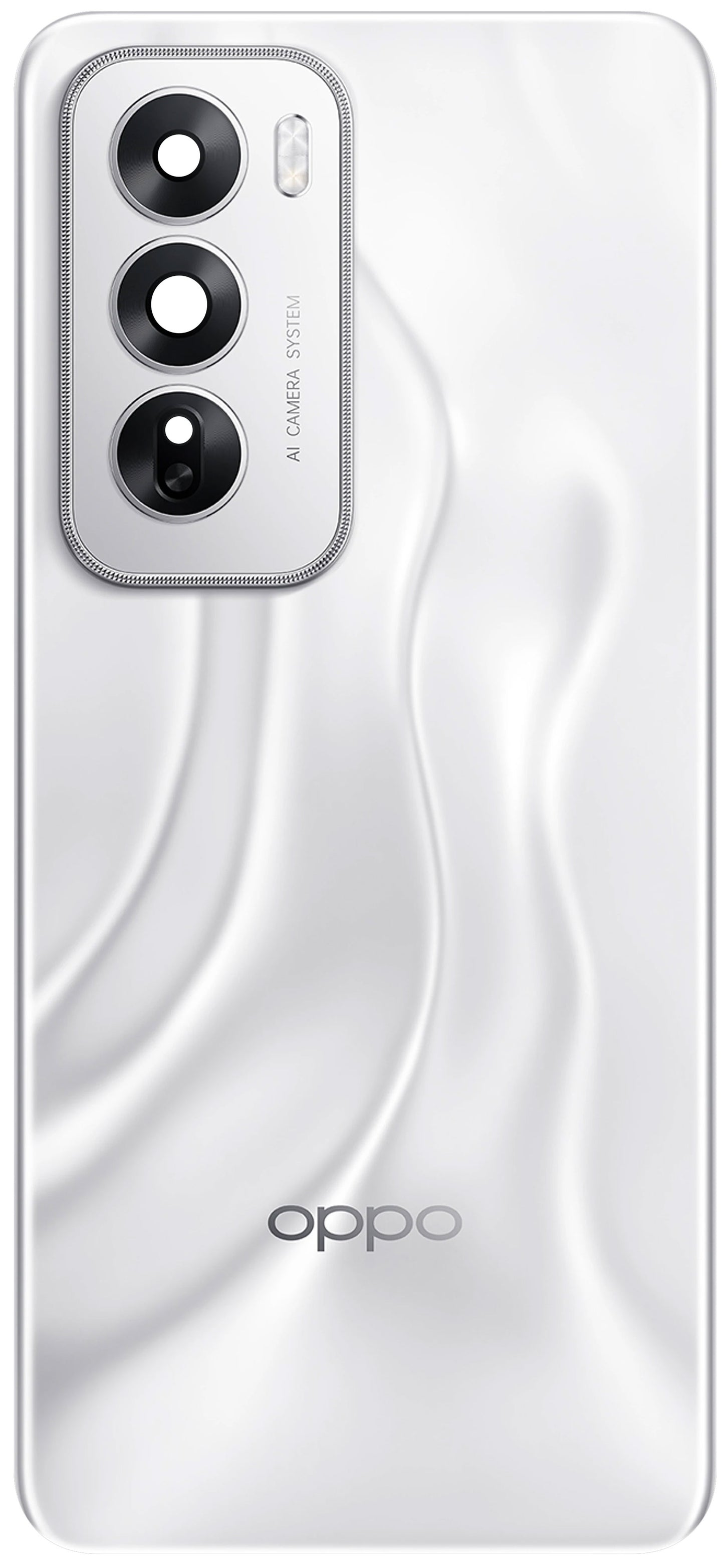 Kryt baterie Oppo Reno12, Stříbrný (Astro Silver), Service Pack 621033000316