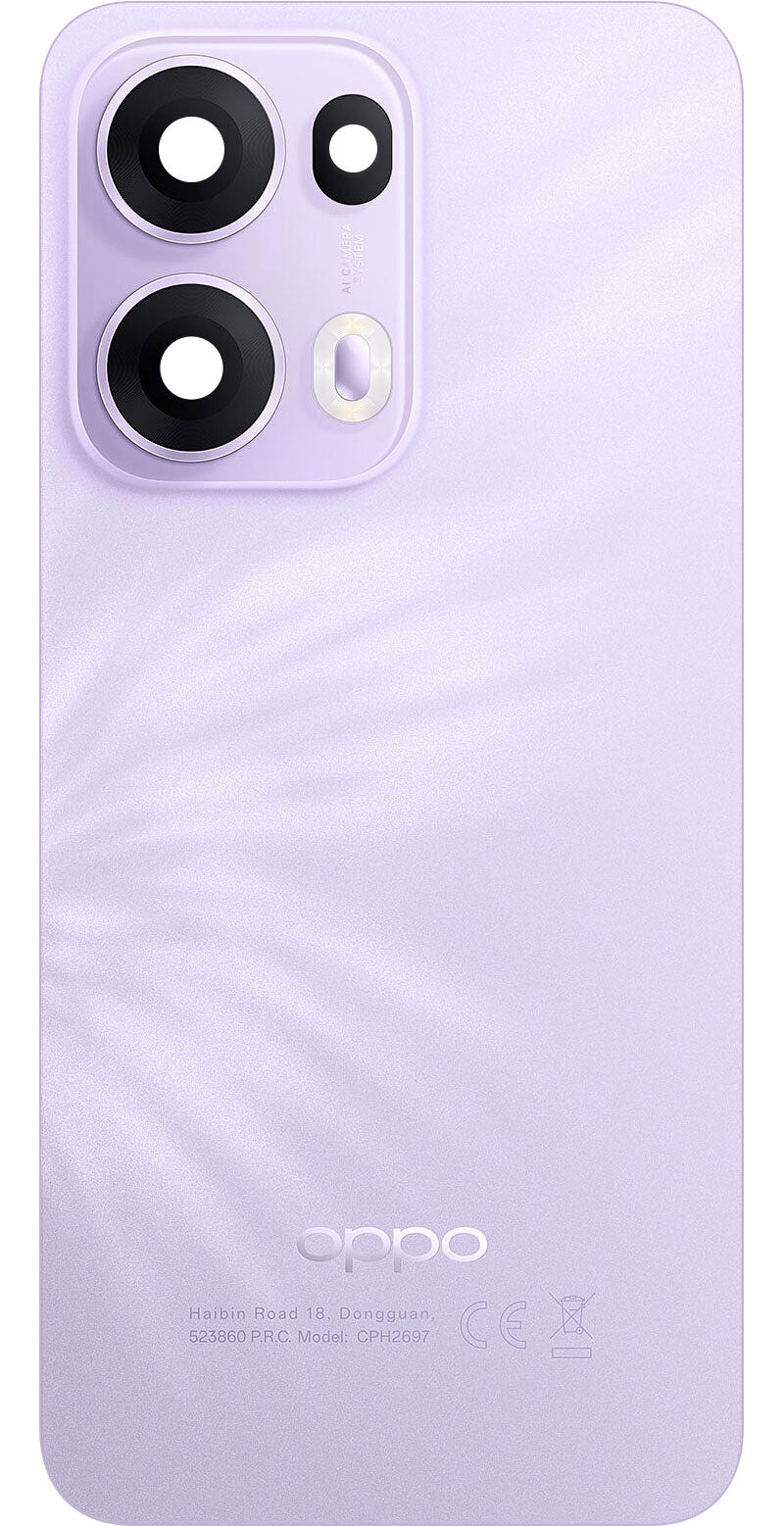 Kryt baterie Oppo Reno13 Pro, Fialová (Plume Purple), Service Pack 621033000470